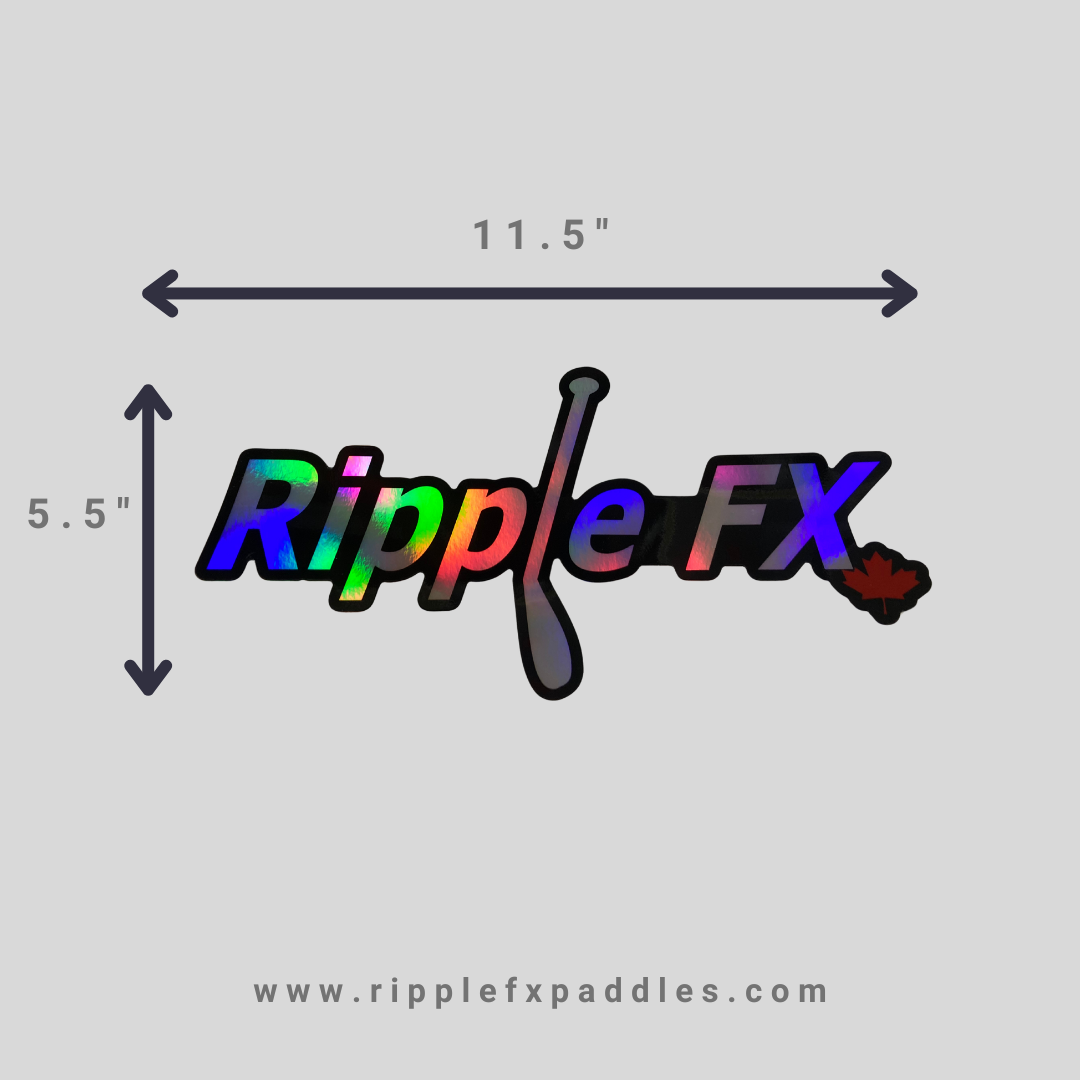 Ripple FX Holographic Sticker - Large